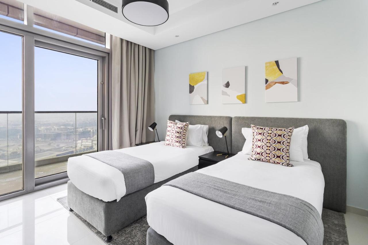 Aliving Luxury 2Br With Infinity Pool At Paramount Hotel Midtown Close To Dubai Mall & Burj Khalifa Extérieur photo