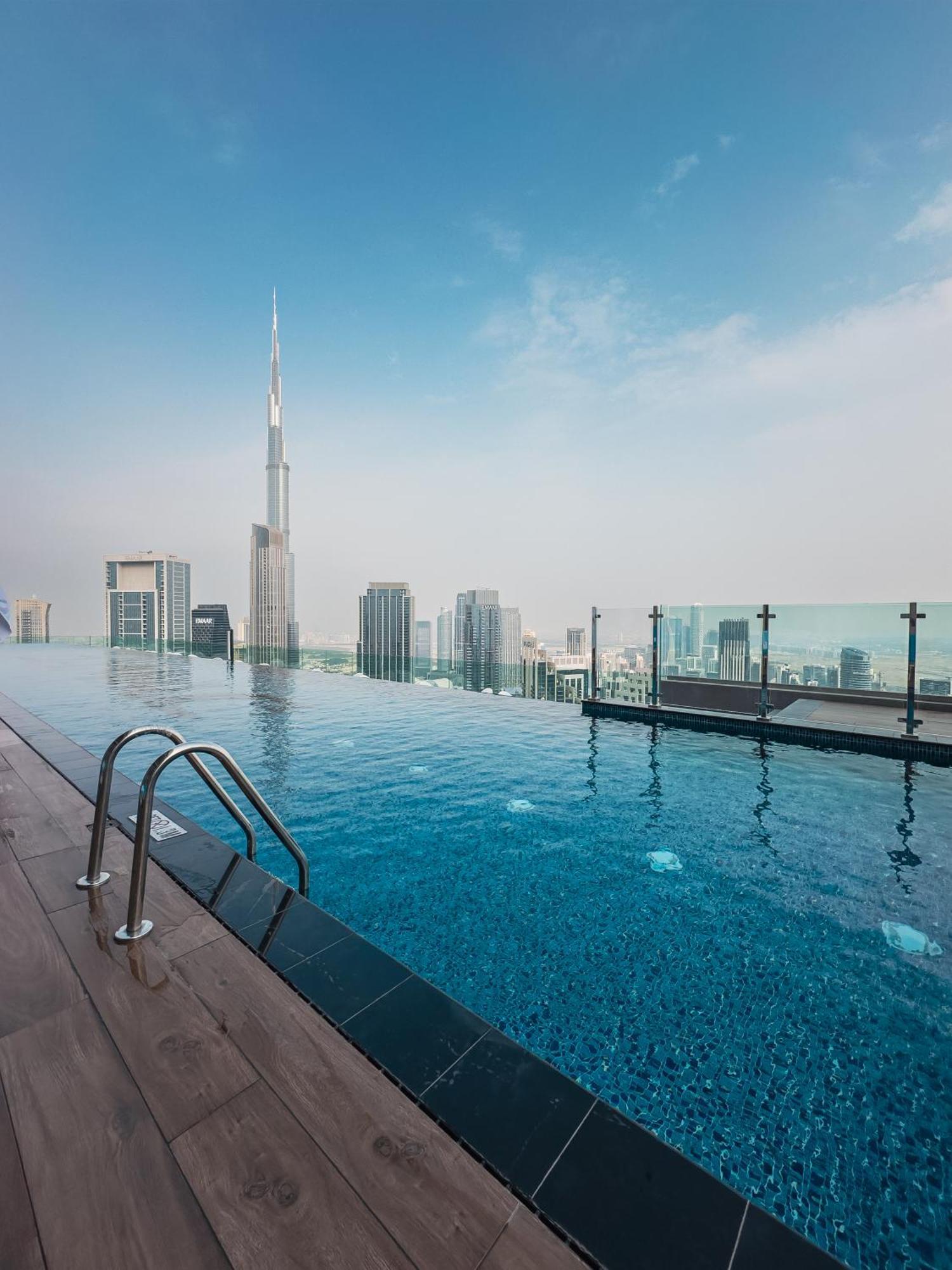 Aliving Luxury 2Br With Infinity Pool At Paramount Hotel Midtown Close To Dubai Mall & Burj Khalifa Extérieur photo
